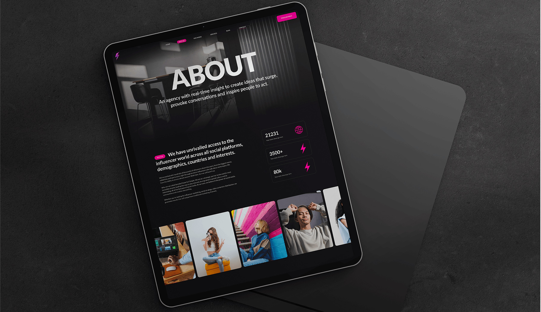 Image from the client