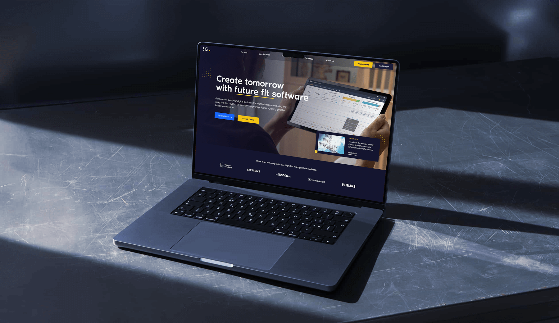 Image from the client